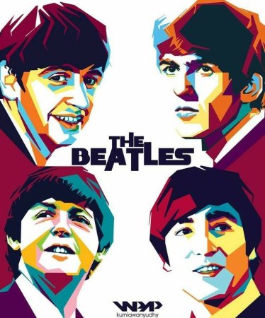 Группа the Beatles арт