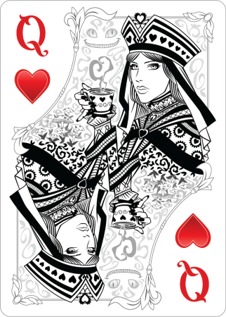 Червовый Король и Червовая дама