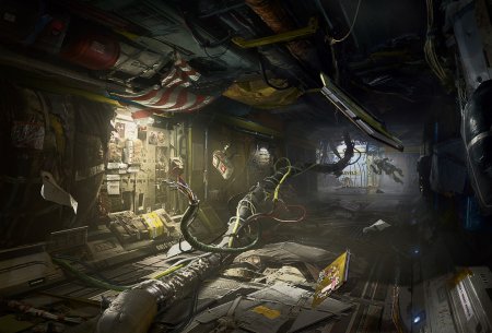 Sci Fi станция арт