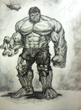 Эскиз Халка