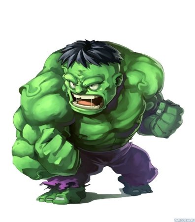 Чиби Марвел Халк