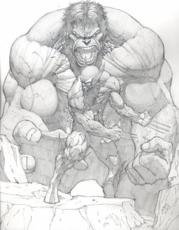 Рисунки Марвел Халк