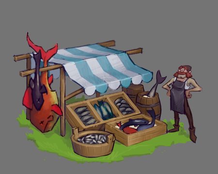 Торговая Лавка средневековье