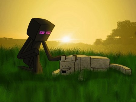 Красивые арты майнкрафт