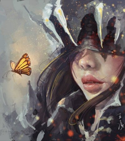 Wlop (Wang Ling) ведьма