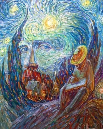 Картины Олег Шупляк художник Ван Гога