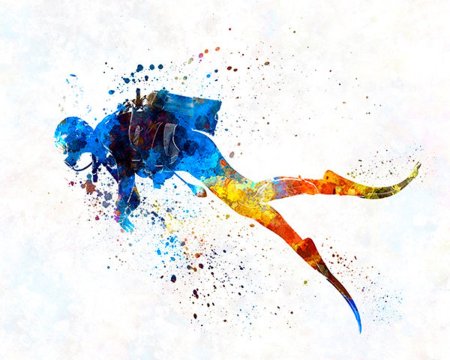 Акварельный спорт