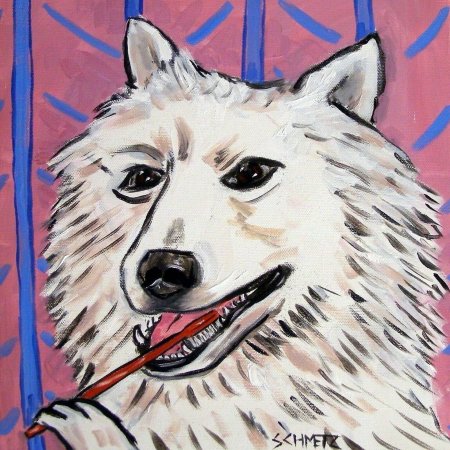 Арт рисунок из лайки