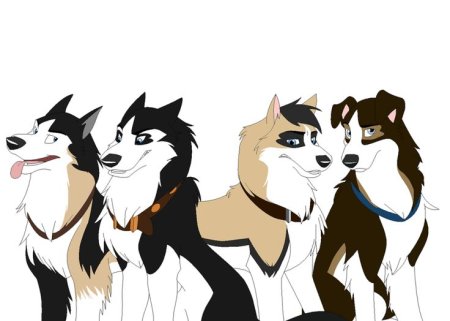 Балто волки стая