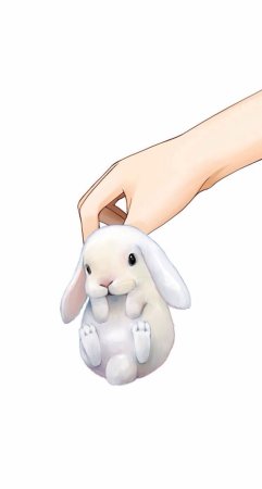 Милые мультяшные кролики