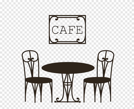 Кафе векторное изображение