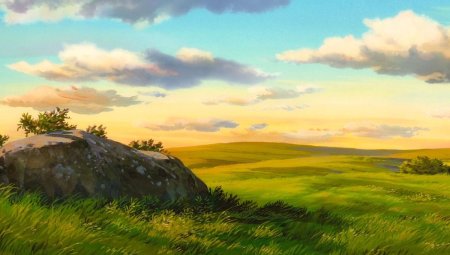 Хаяо Миядзаки горы