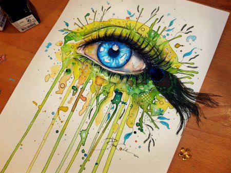 Красивые рисунки на бумаге