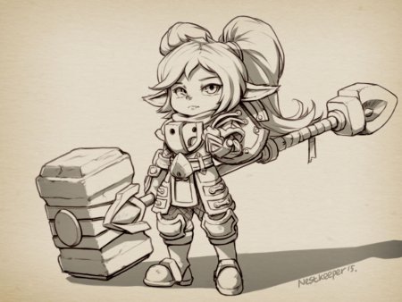 League of Legends Поппи