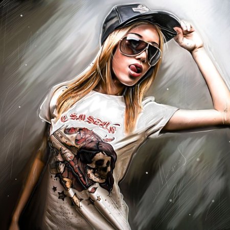 Красивые мультяшные девочки