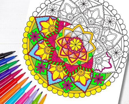 Рисование мандал в арт-терапии