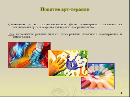 Арт-терапия в психологии