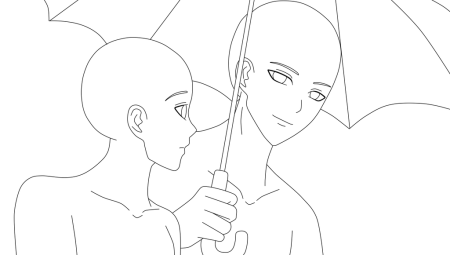 Аниме макеты для рисования