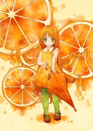 Мандарин аниме