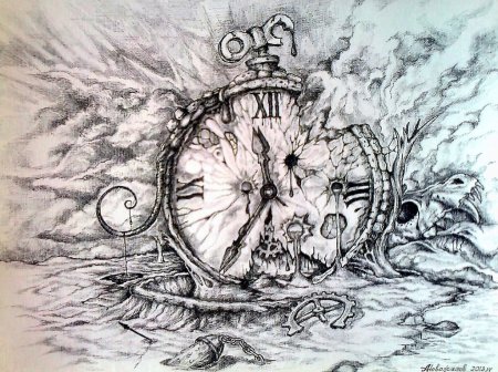 Рисунок убийство времени