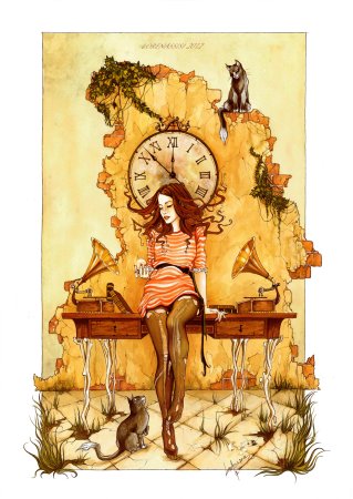 Девушка и время