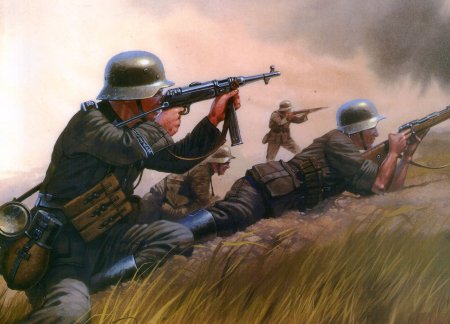 Советский солдат арт ww2