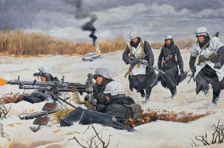 Пехота Вермахт зима