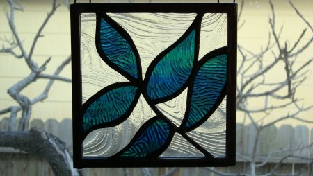 Витражные обои