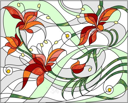 Эскиз витража