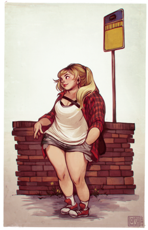 Полная девушка референс