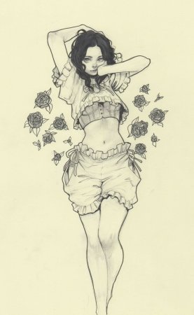 Мультяшные девушки в купальниках