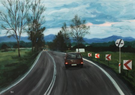 Дорога гуашью