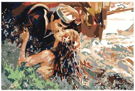 Шедевры живописи по номерам