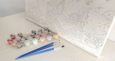 Рисование картин по номерам