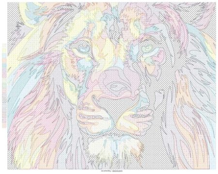 Радужный Лев картина