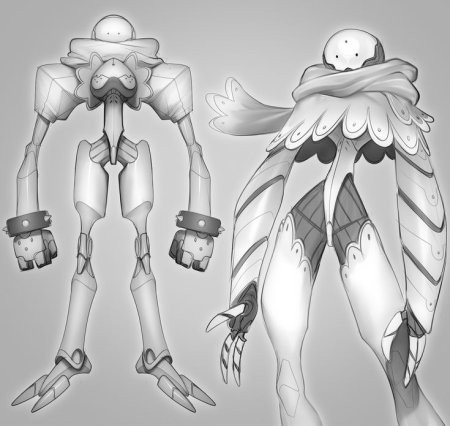 Референсы роботов для рисования