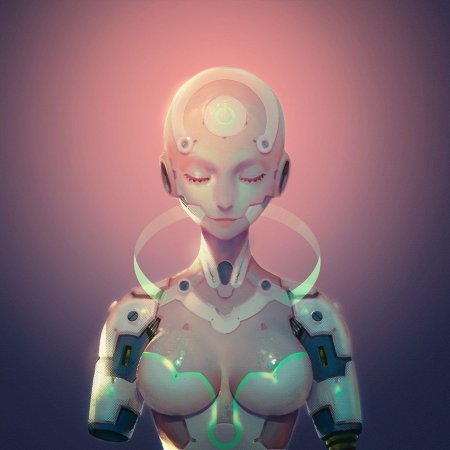 Андроид робот девушка