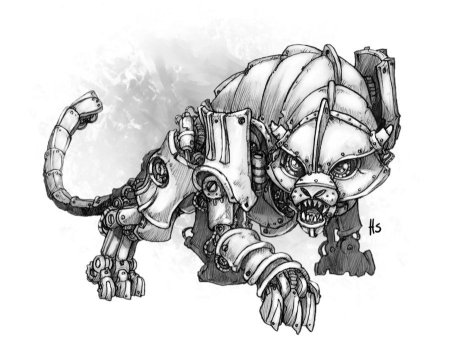 Стимпанк рисунки карандашом