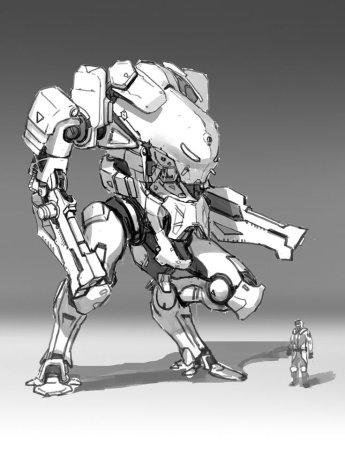 Меха роботы человекоподобные