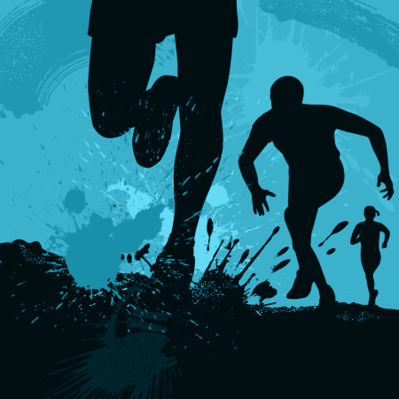 Бегущий человек Графика