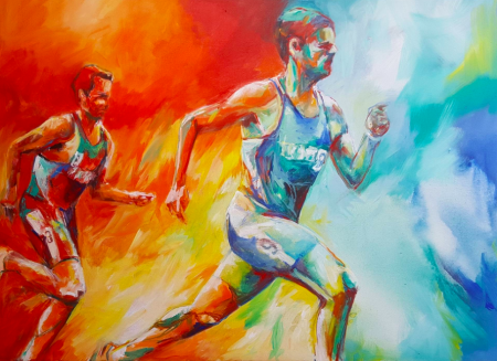 Финиш мультяшный