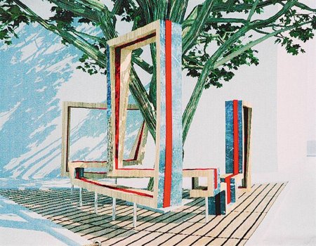 Парк в стиле конструктивизм