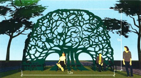 Арт объект дерево Березники