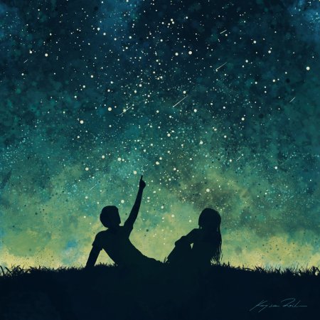 Под звездным небом