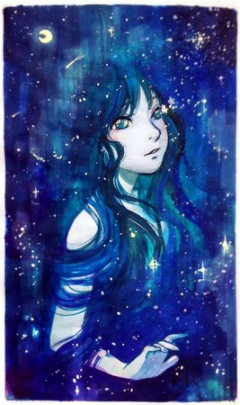 Космическая девочка