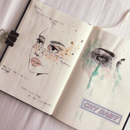 Классные рисунки для скетчбука