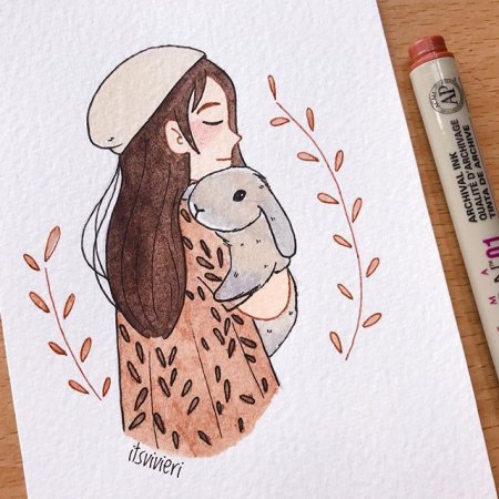 Идеи для рисунков в скетчбуке