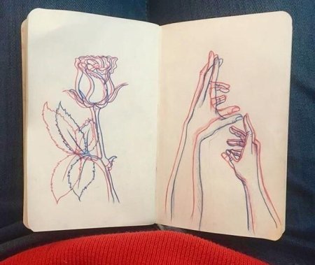 Лёгкие рисунки для скнтч бука