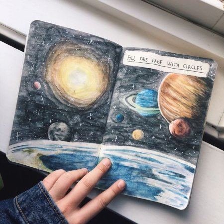 Рисунки для скетчбука