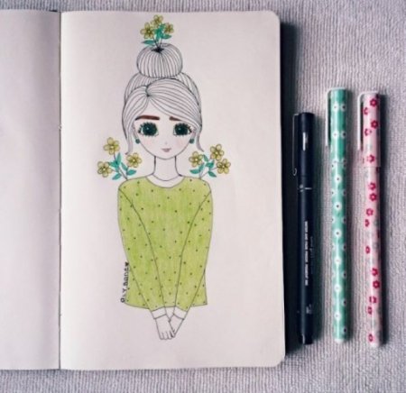 Страшные рисунки для скетчбука
